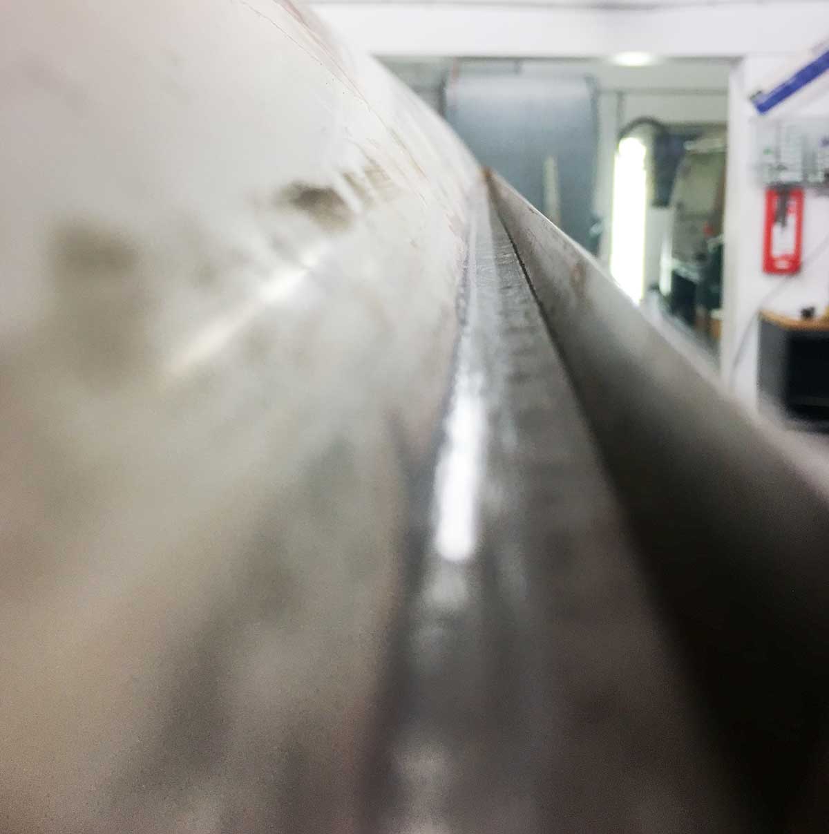 getting there… straight, true and rust free